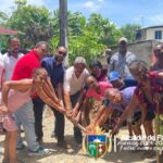 primer picazo puente sector La Altagracia