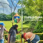 Alcaldía de Fantino inicia remozamiento puente del río Cuayá
